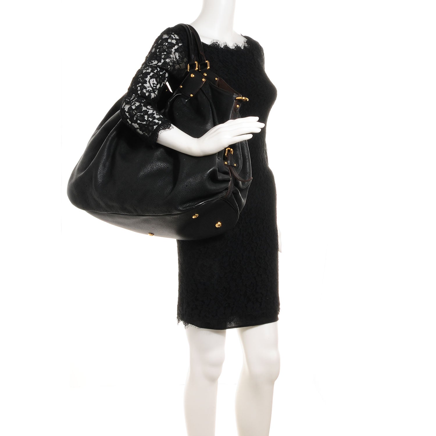Louis Vuitton Mahina XXL Black 2 of 7