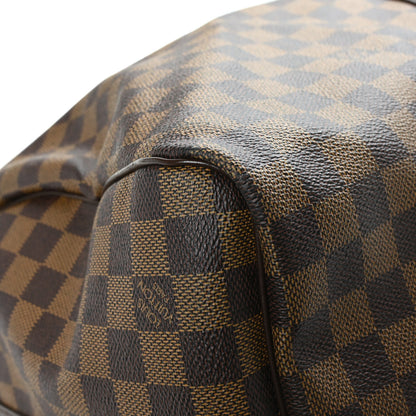 Louis Vuitton Damier Ebene Keepall Bandouliere 55 9 of 10