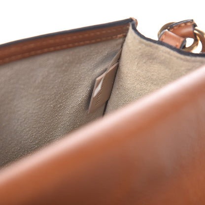 Chloe Calfskin Suede Medium Nile Bracelet Bag Caramel 8 of 8