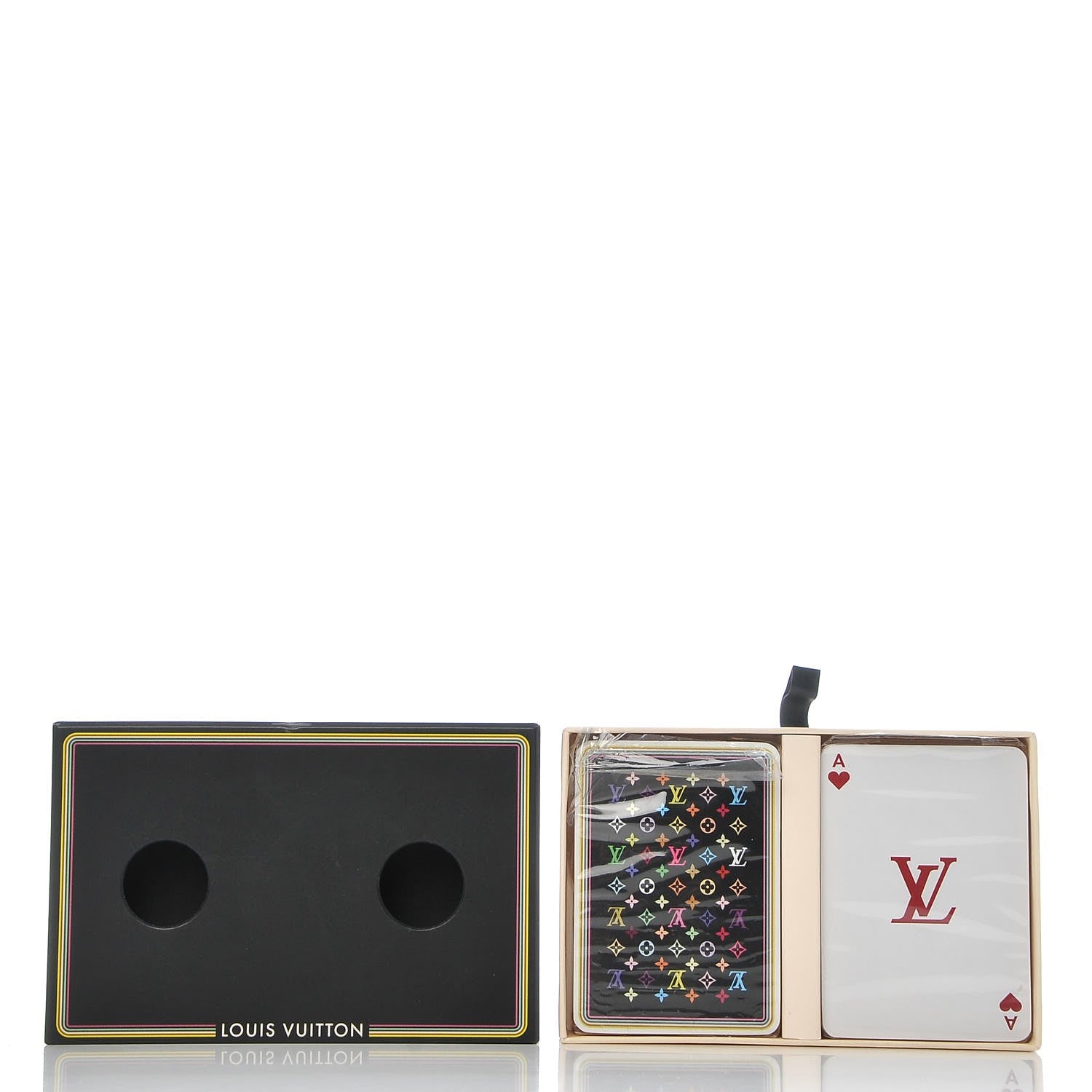 Louis Vuitton Monogram Multicolor Playing Cards Set of 2 5 of 5