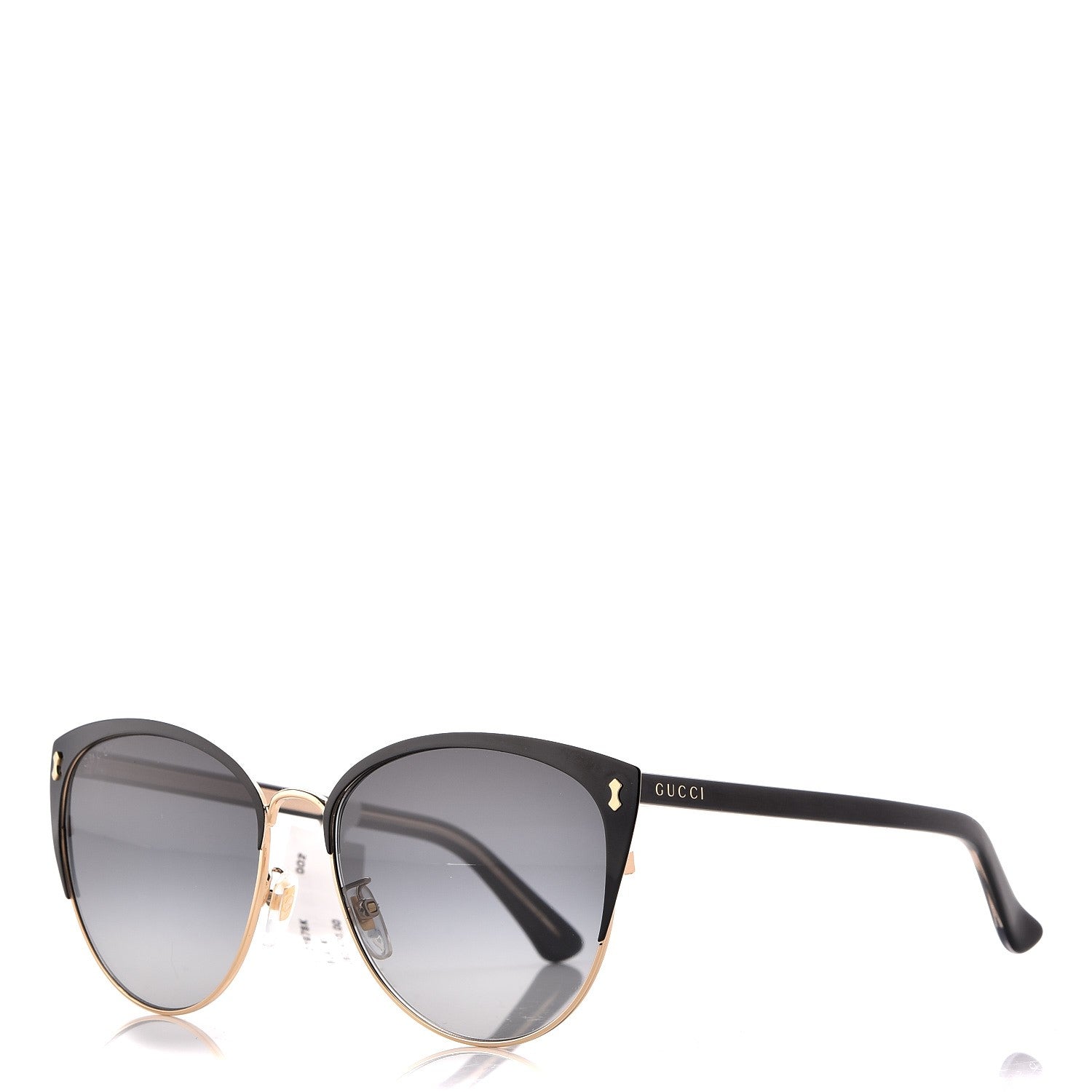 Gucci Cat Eye Sunglasses GG0197SK Black 1 of 7