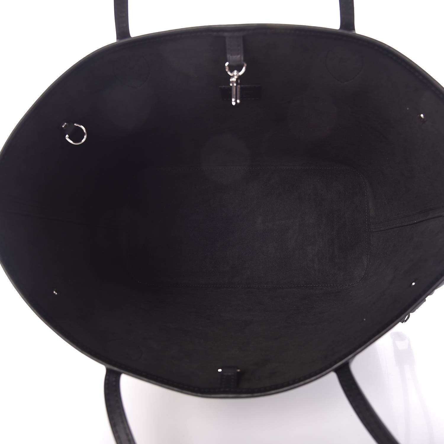 Louis Vuitton Epi Neverfull MM Black 6 of 12