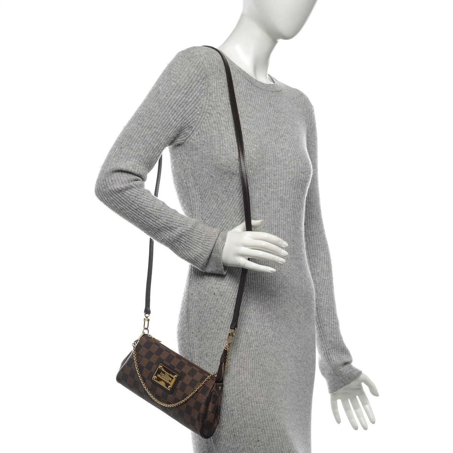 Damier Ebene Eva Clutch
