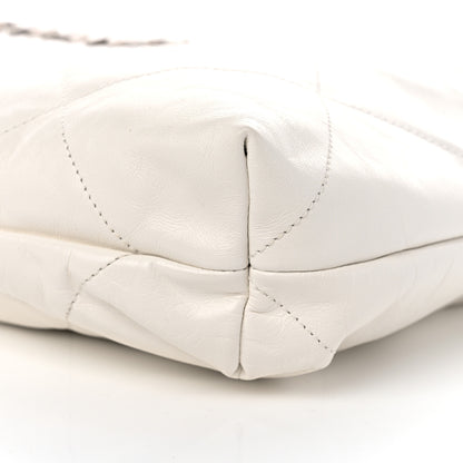 Chanel Shiny Calfskin Quilted Chanel 22 White 11 of 11