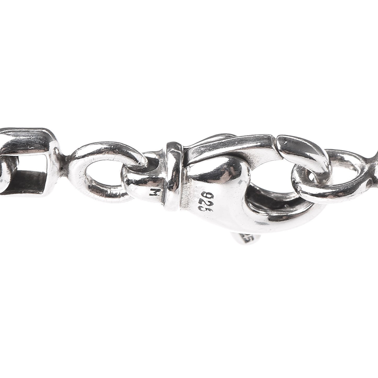 Sterling Silver Black Onyx Dog Tag Necklace