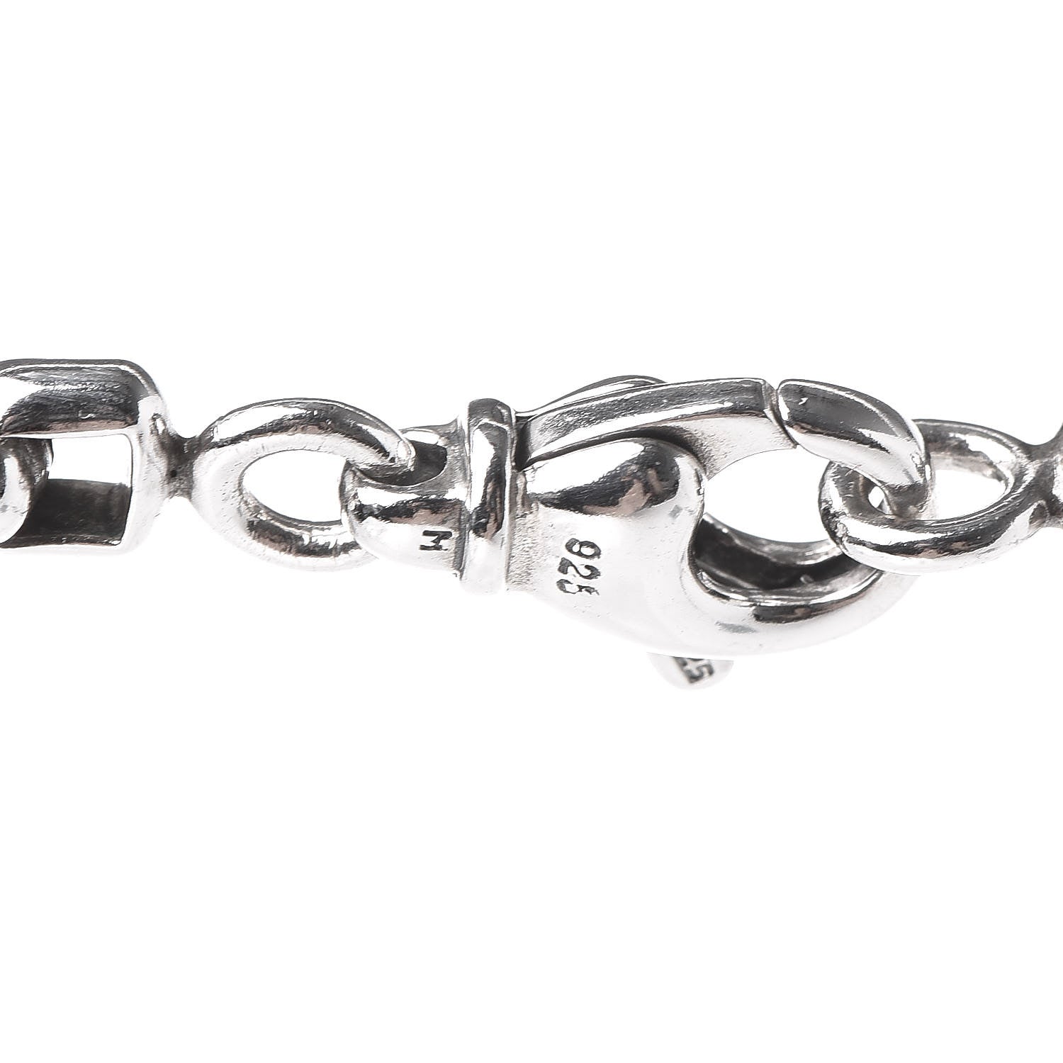 David Yurman Sterling Silver Black Onyx Dog Tag Necklace 6 of 6