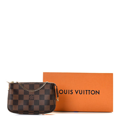 Louis Vuitton Damier Ebene Mini Pochette Accessories 10 of 10