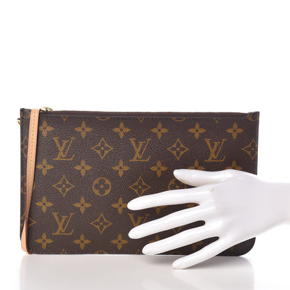 Louis Vuitton Monogram Neverfull MM GM Pochette 2 of 6