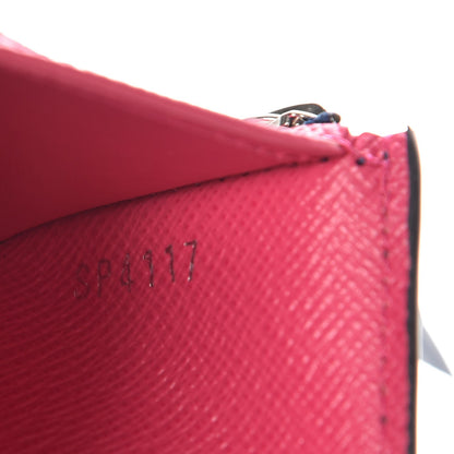 Louis Vuitton Epi Victorine Wallet Indigo Hot Pink 7 of 8