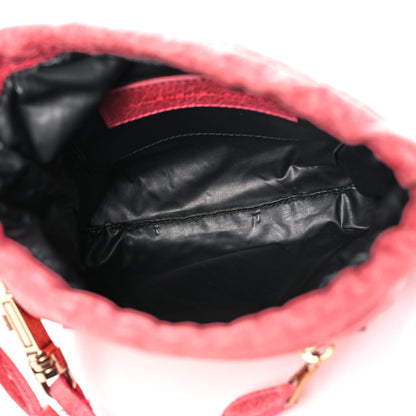 Balenciaga Agneau Giant 12 Rose Gold Hardware Mini Move On Grenadine 5 of 10