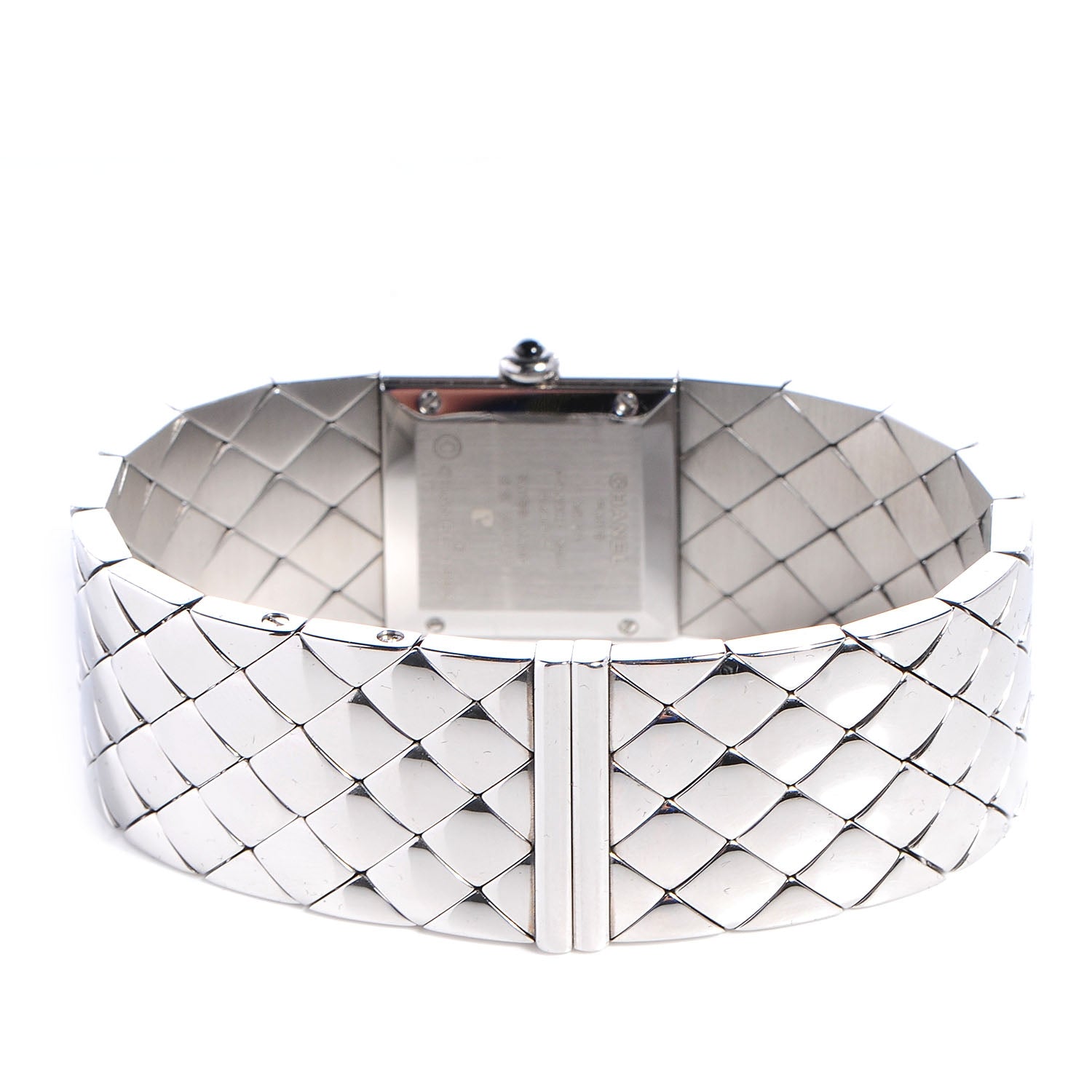 Chanel Stainless Steel Quilted Matelasse 18mm Quartz Watch 3 of 7