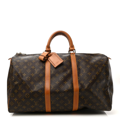 Louis Vuitton Monogram Keepall 50 1 of 14