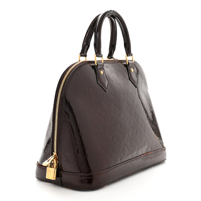 Louis Vuitton Vernis Alma PM Amarante 3 of 9