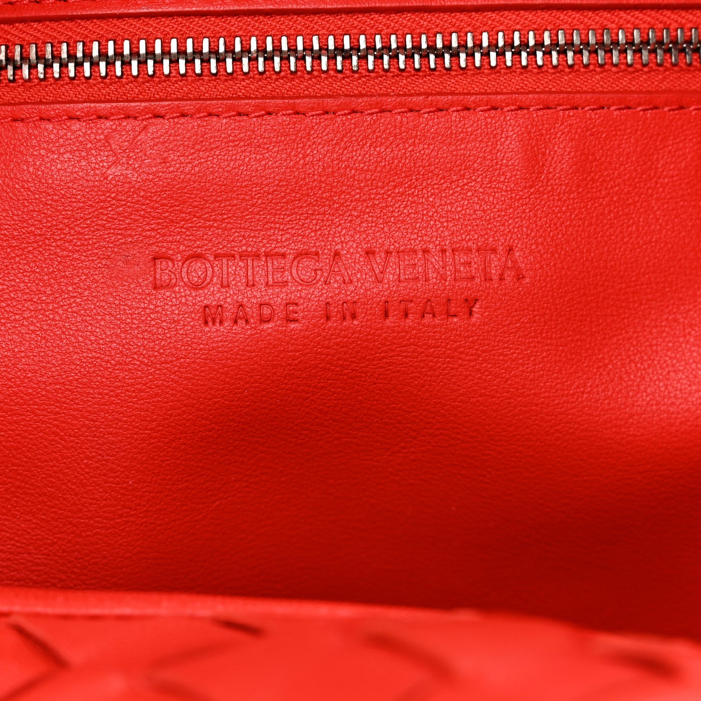 Nappa Intrecciato Small Jodie Red
