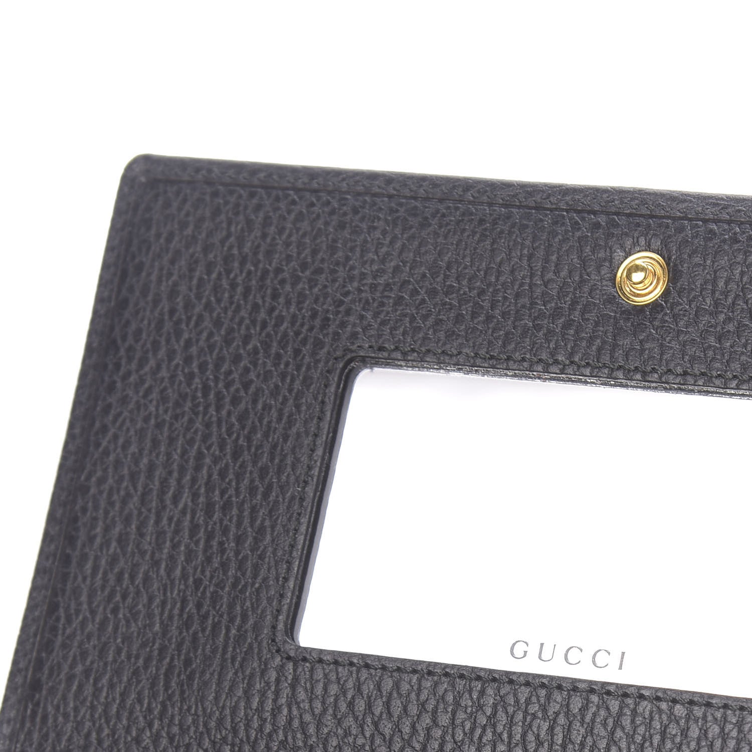 Gucci Calfskin Mini GG Marmont Chain Wallet Black 9 of 10