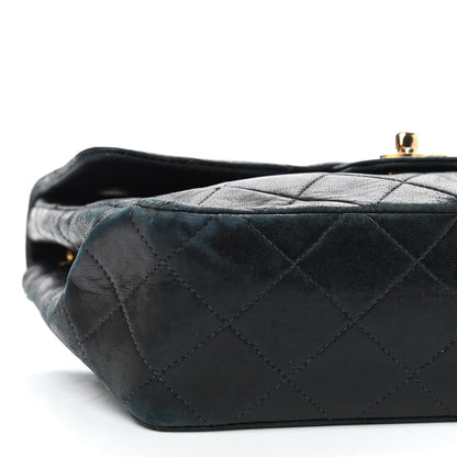 Chanel Lambskin Quilted Mini Square Flap Bag Black 6 of 9