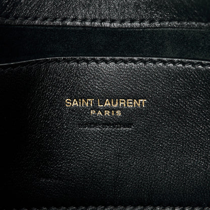Saint Laurent Smooth Calfskin Le 5 A 7 Mini Hobo Black 6 of 11