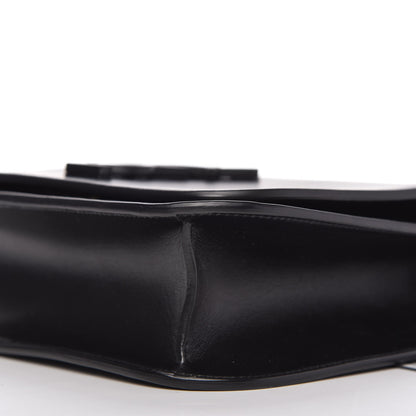 Saint Laurent Smooth Calfskin Small Spontini Saddle Bag Black 7 of 10
