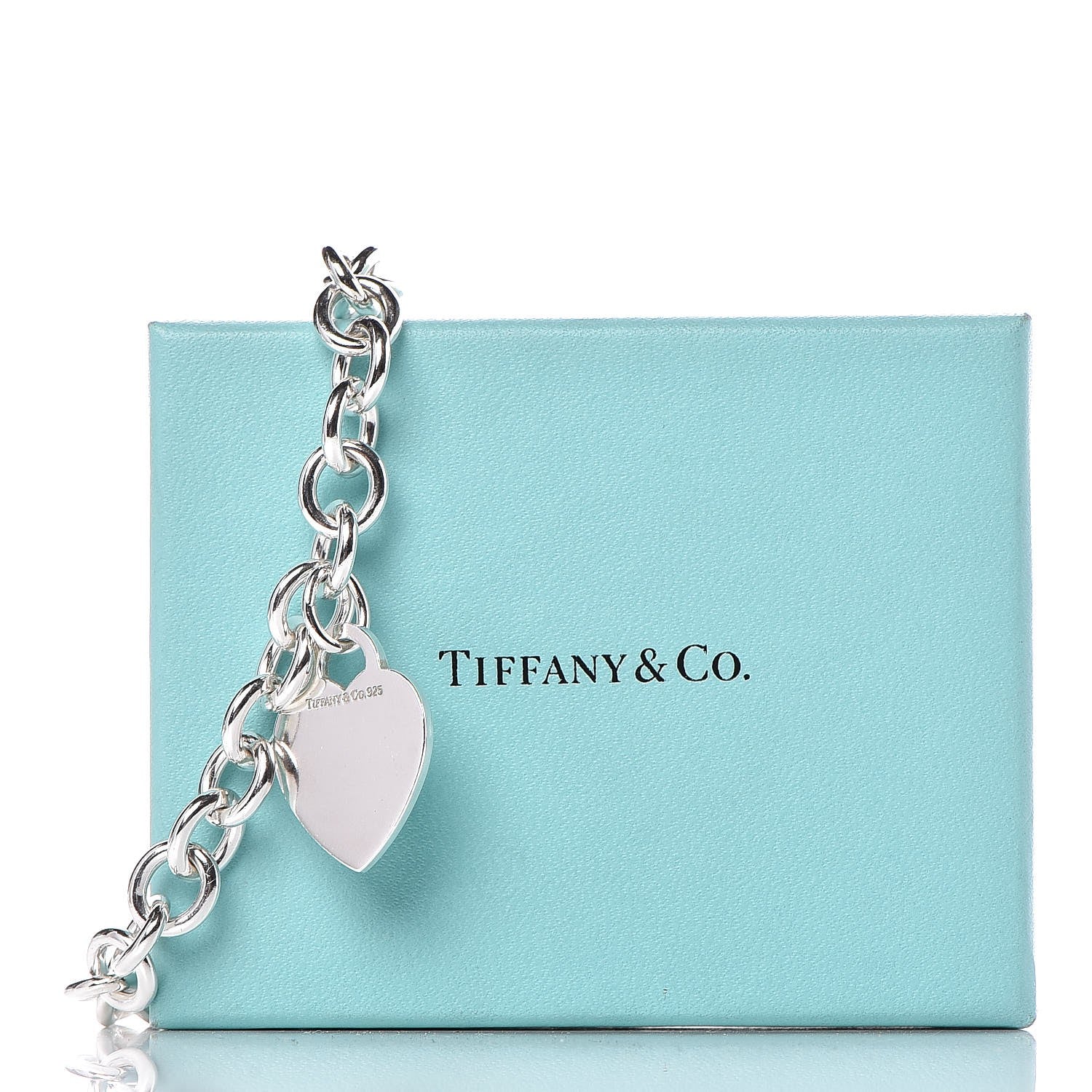 Tiffany Sterling Silver Heart Tag Necklace 6 of 6