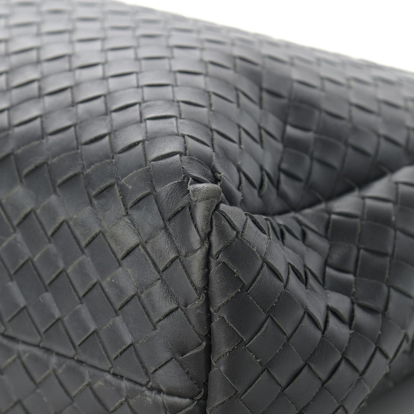 Nappa Intrecciato VN Briefcase Grey