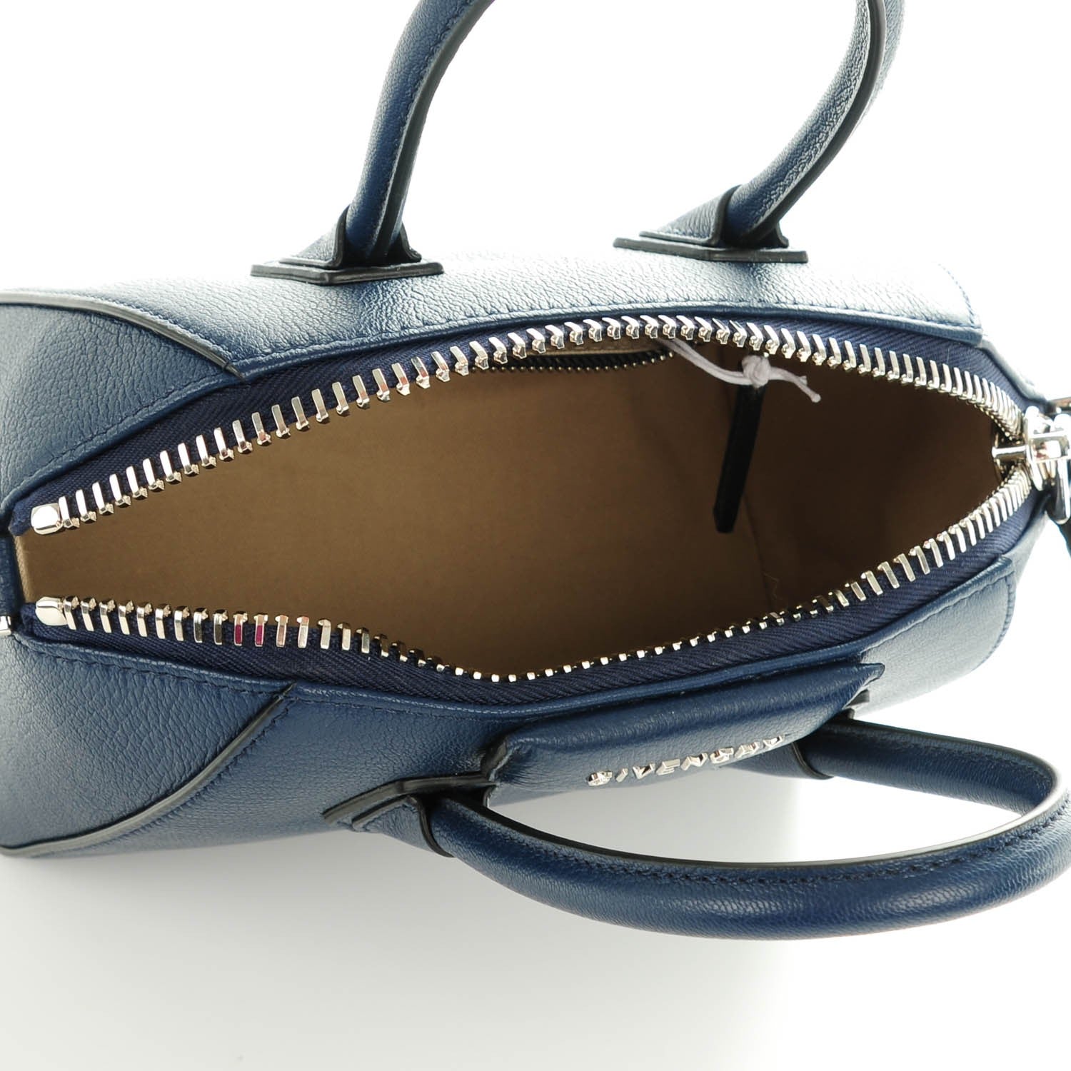 Givenchy Sugar Goatskin Mini Antigona Navy 5 of 7