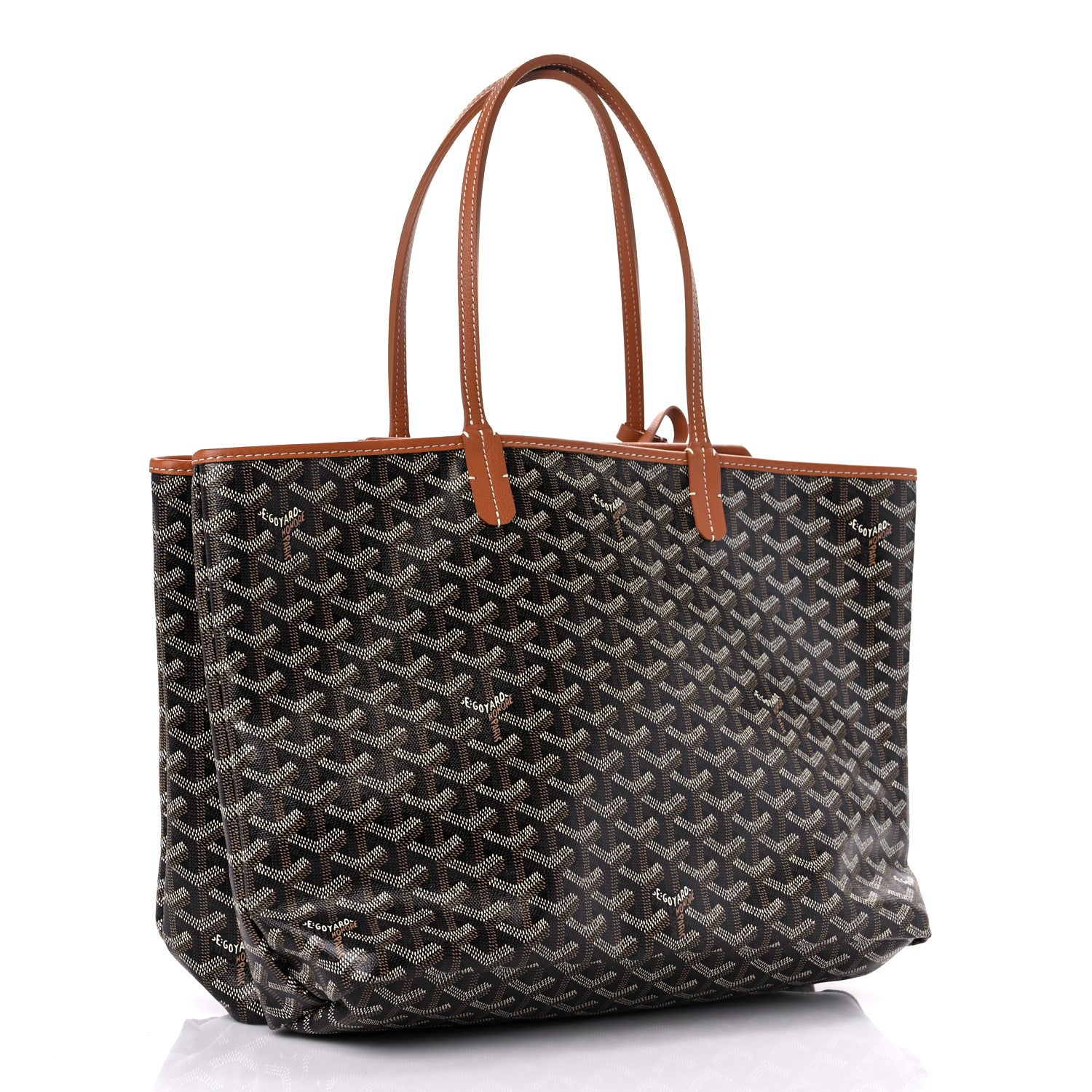 Goyard ブラック/ブラウン ショルダーバッグ セット Goyard Goyardine Isabelle PM Black Gold 1123242 – FASHIONPHILE