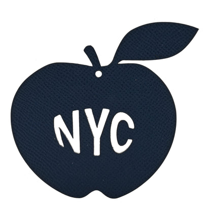 Hermes Epsom Petit H NYC Apple Bag Charm Bleu De Malte Magnolia 1 of 3