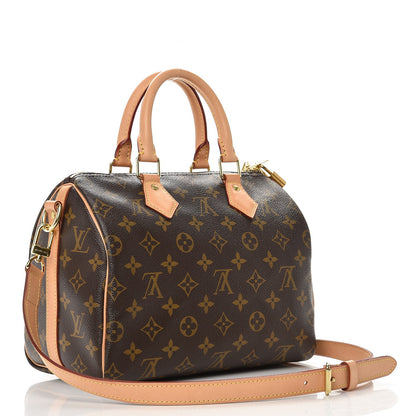 Louis Vuitton Monogram Speedy Bandouliere 25 4 of 8