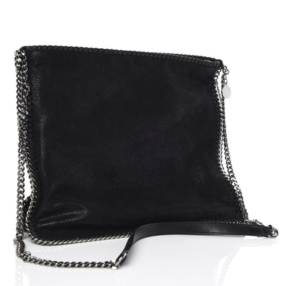 Stella McCartney Shaggy Deer Medium Falabella Crossbody Bag Black 3 of 10