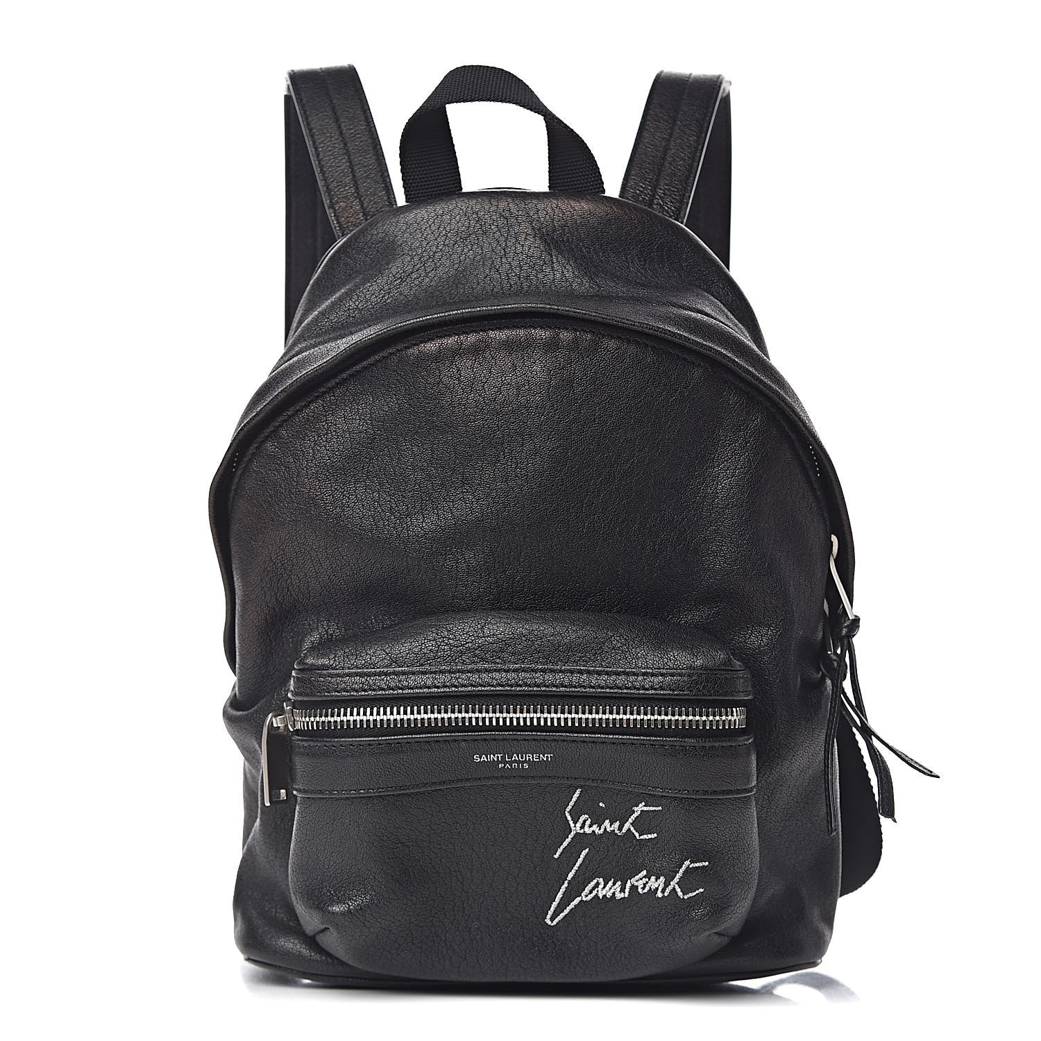 Saint Laurent Lambskin Mini Toy City Backpack Black 1 of 14