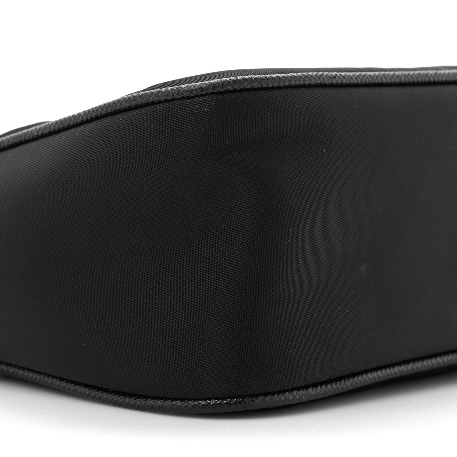 Prada Tessuto Nylon Saffiano Mini Re-Edition 2005 Bag Black 9 of 10