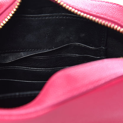 Saint Laurent Grain De Poudre Small Classic Monogram Camera Bag Bubblegum 9 of 11