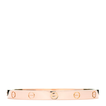 Cartier 18K Pink Gold LOVE Bracelet 17 1 of 4