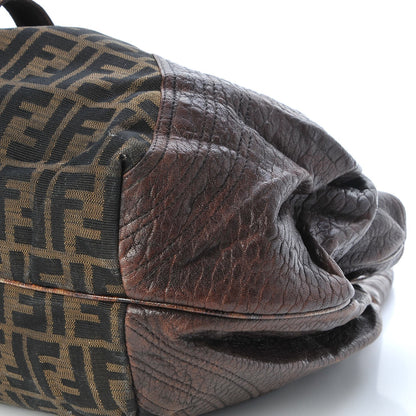 Fendi Zucca Nappa Nuvolata Vitello Tortuga Spy Tobacco Moro 18 of 18