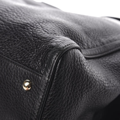 Gucci Pebbled Calfskin Medium Soho Shoulder Bag Black 11 of 15