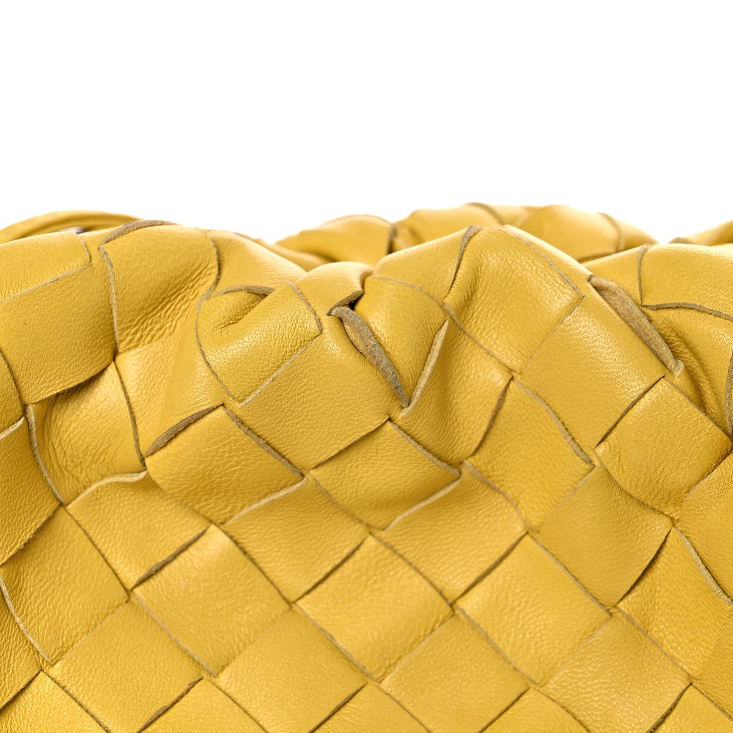 Bottega Veneta Nappa Intrecciato The Mini Pouch Buttercup 11 of 12