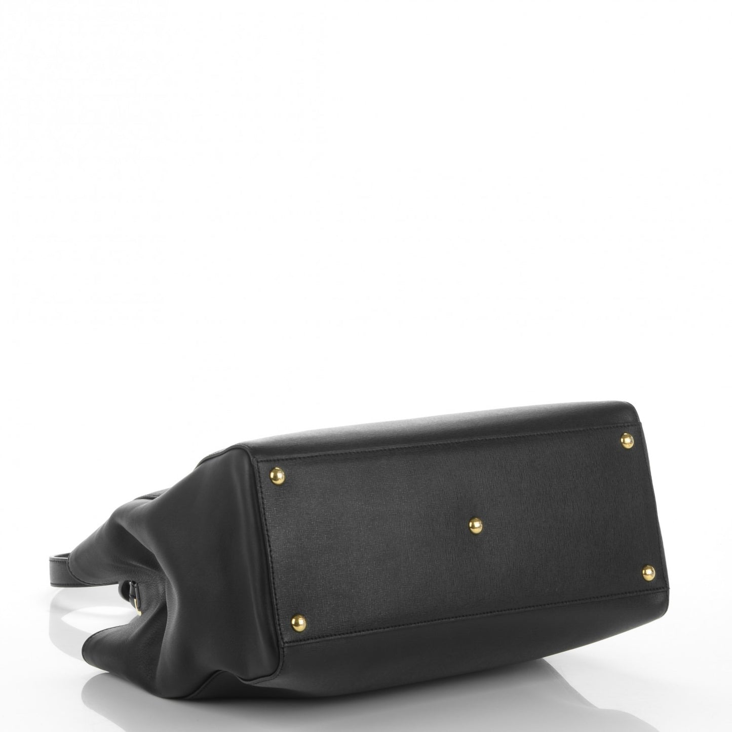 Vitello Elite Regular 2Jours Tote Caffe Noir
