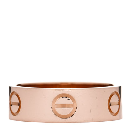 Cartier 18K Pink Gold 5.5mm LOVE Ring 51 5.75 3 of 4