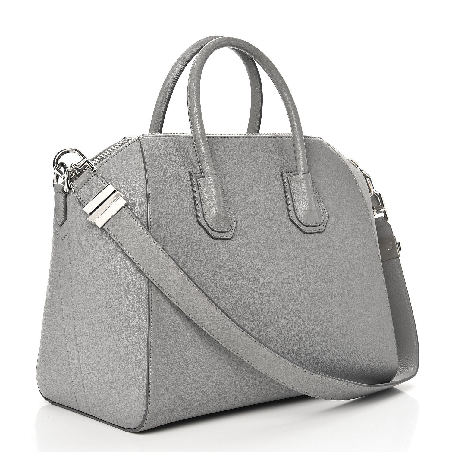 Givenchy Sugar Goatskin Medium Antigona Pearl Grey 3 of 10
