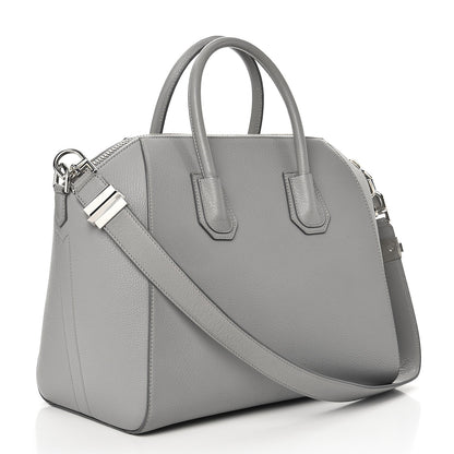 Givenchy Sugar Goatskin Medium Antigona Pearl Grey 3 of 10