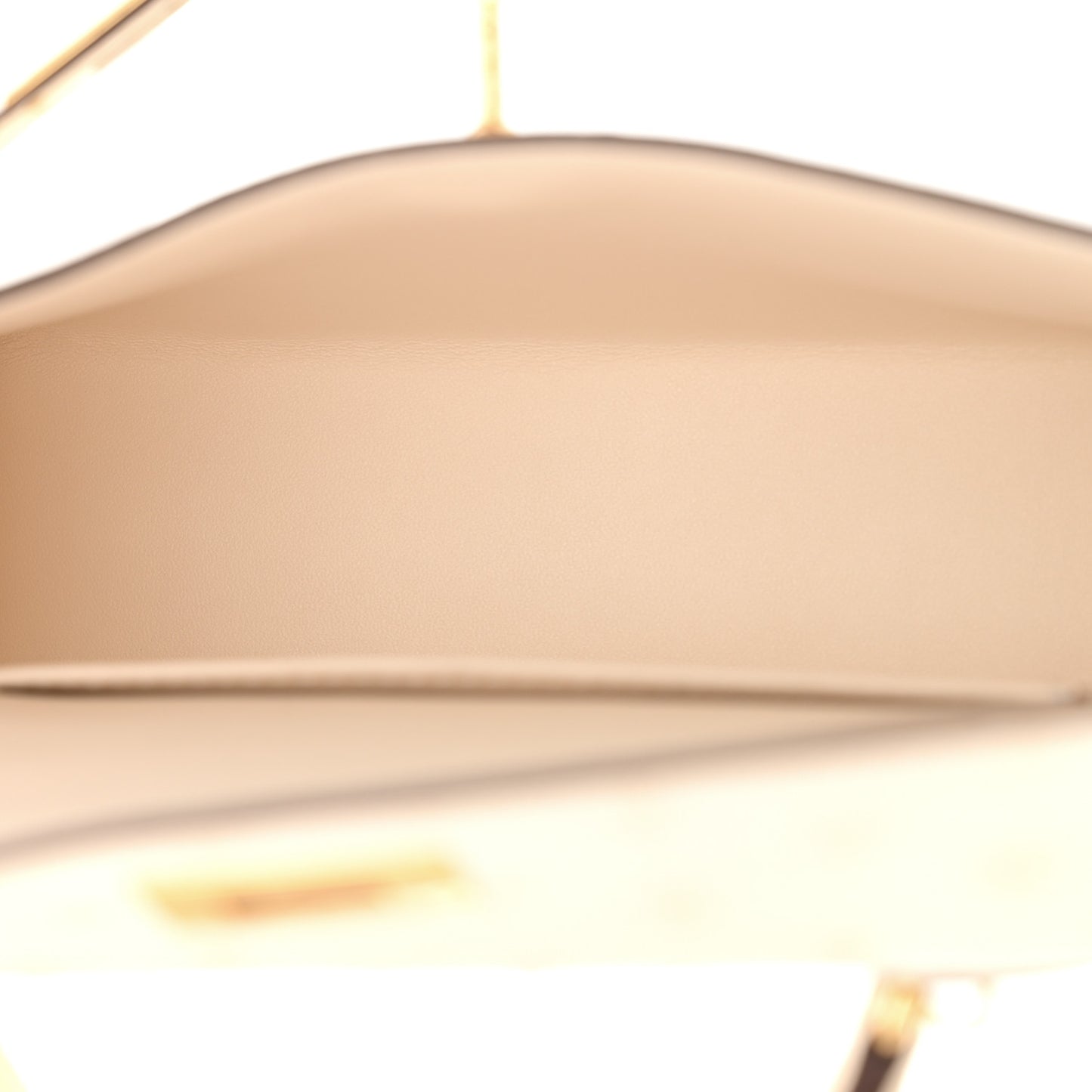 Ostrich Kelly Sellier Mini 20 Nata