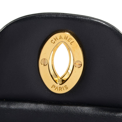 Chanel Lambskin XL Jumbo Flap Black 9 of 10