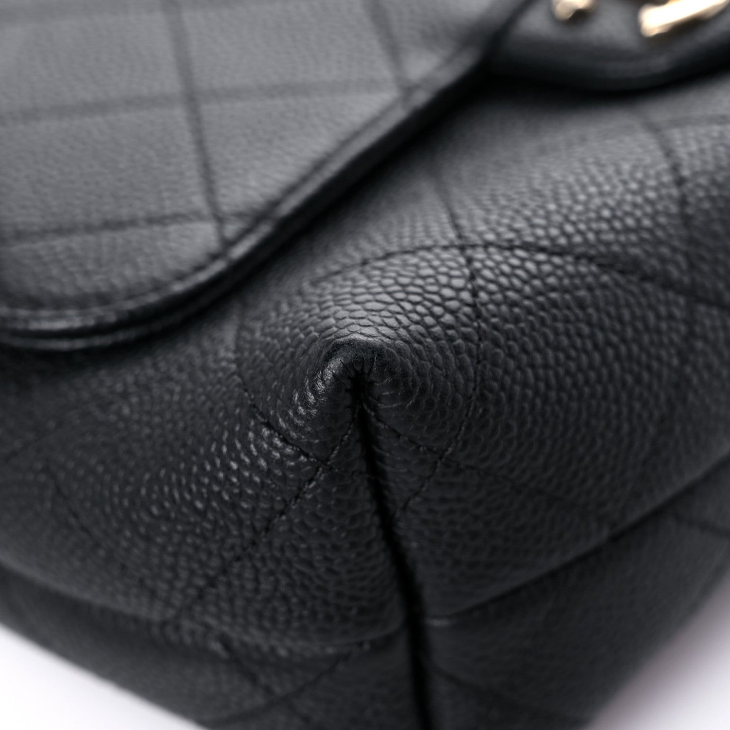 Chanel Caviar Quilted Small City Walk Flap Black 8 of 14