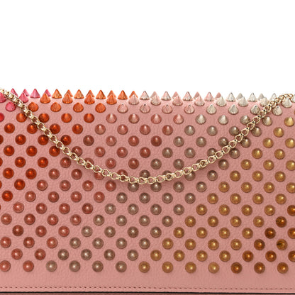 Christian Louboutin Calfskin Spikes Multimetal Paloma Clutch Voile 8 of 12