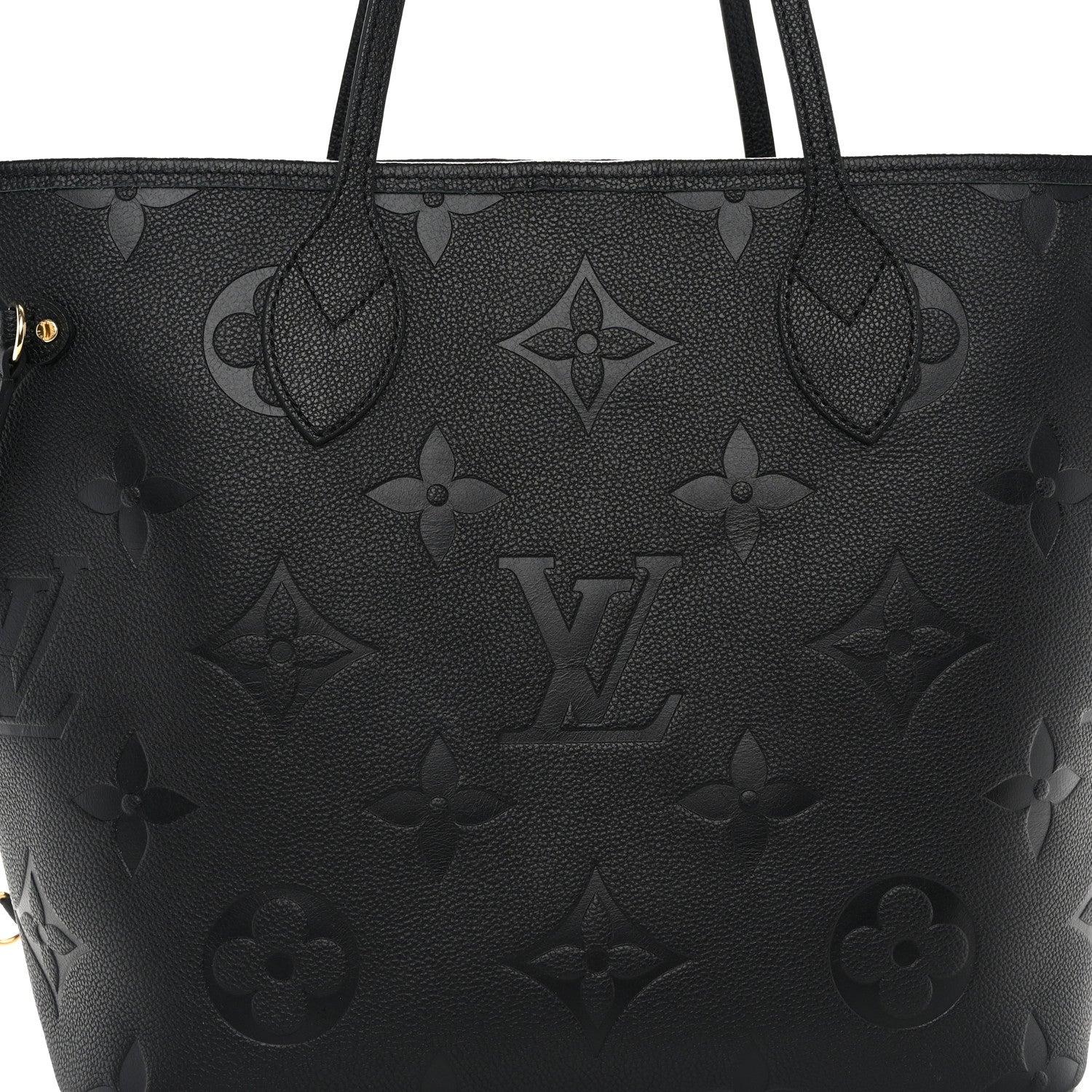 Louis Vuitton Empreinte Monogram Giant Neverfull MM Black 8 of 10