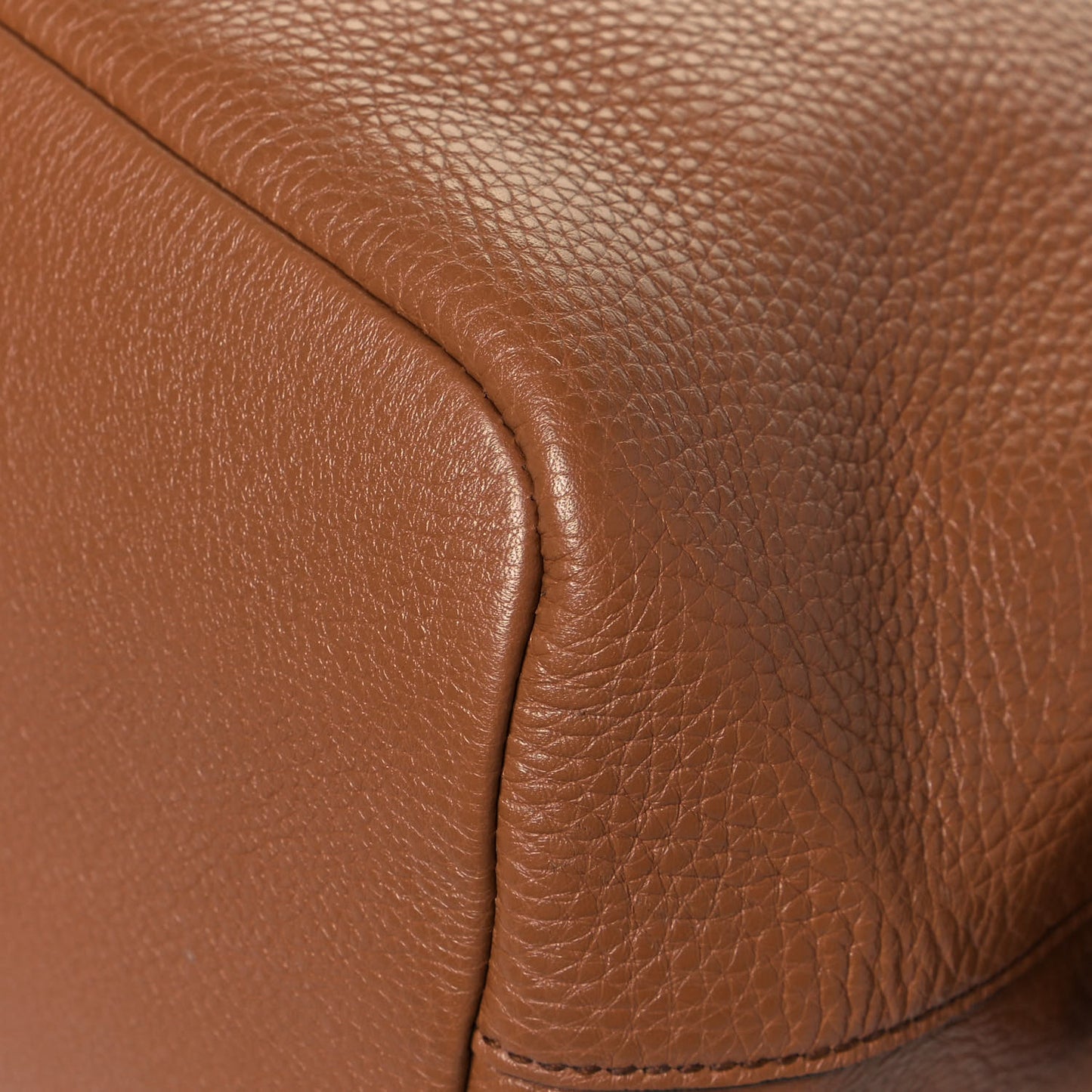 Vitello Daino Dome Satchel Cuoio