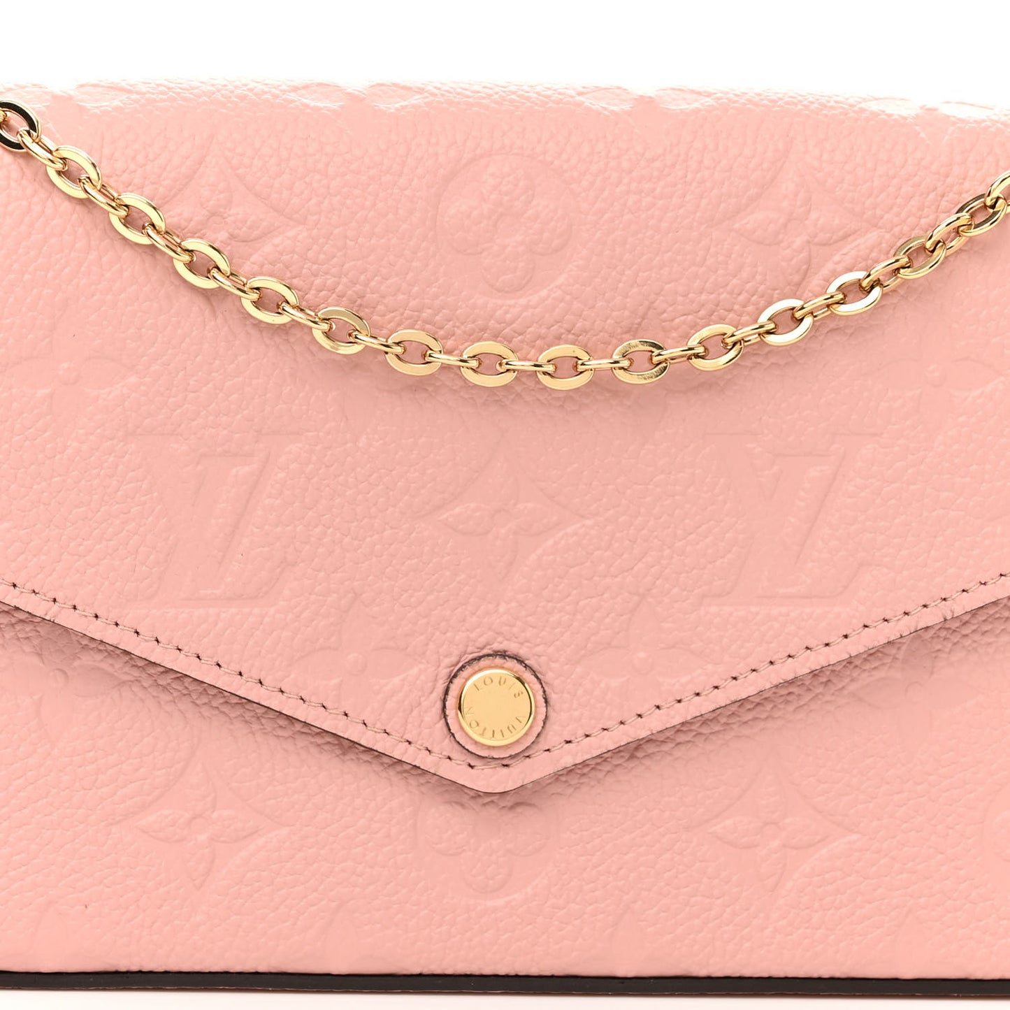 Empreinte Pochette Felicie Chain Wallet Rose Poudre