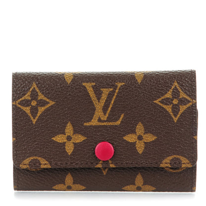 Louis Vuitton Monogram 6 Key Multicles Holder Fuchsia 1 of 7