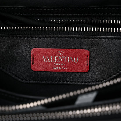 Valentino Garavani Calfskin Go Logo Belt Bag Black White 6 of 18