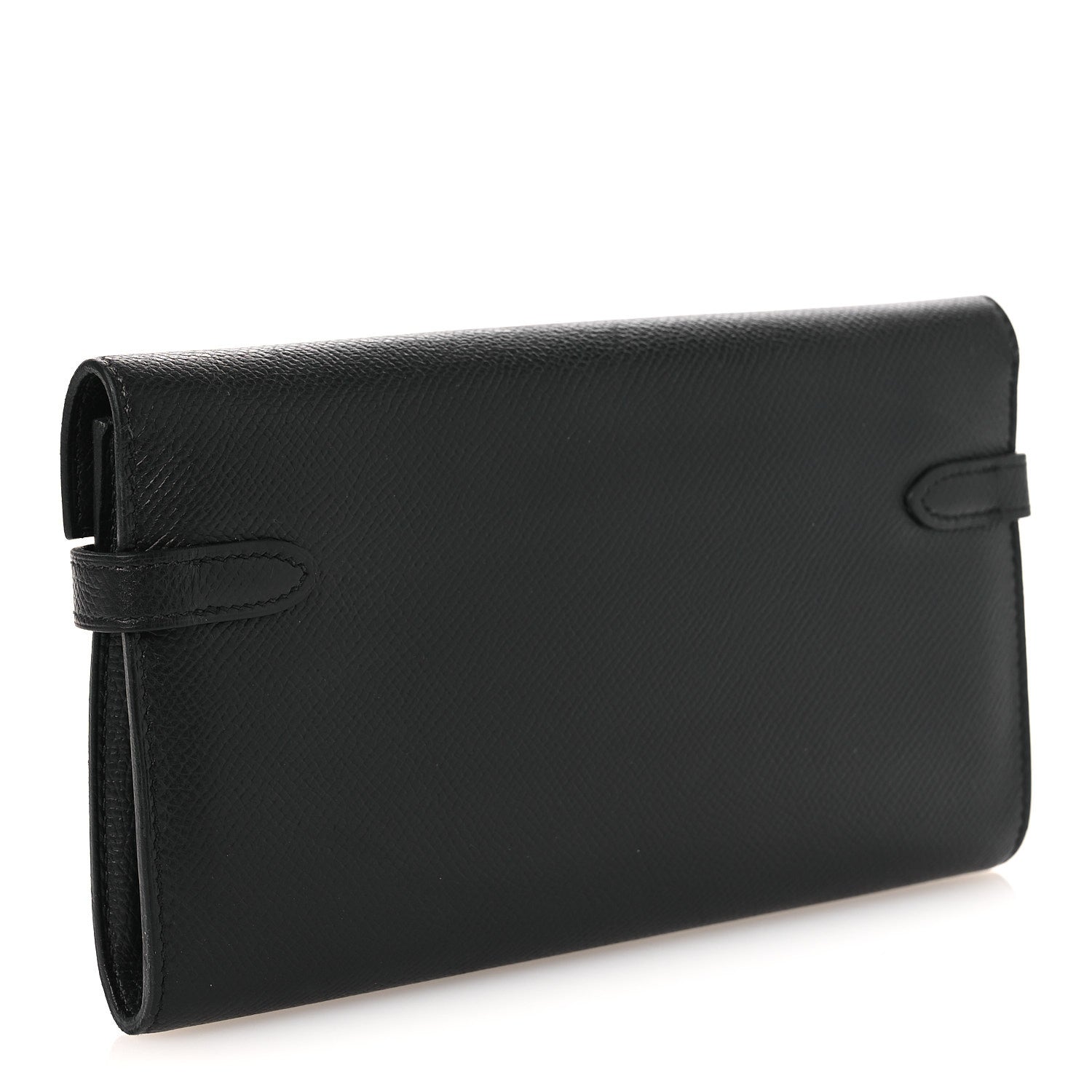 Hermes Epsom Kelly Longue Wallet Black 3 of 9